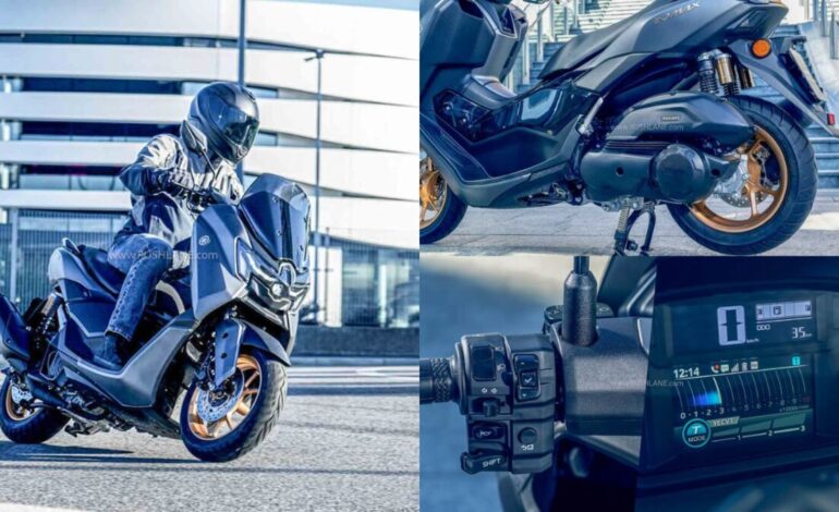 2026 Yamaha NMax 155 Revealed: New Tech, Electric CVT, and India Launch Expected Soon