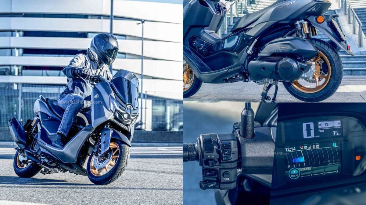 2026 Yamaha NMax 155 Revealed: New Tech, Electric CVT, and India Launch Expected Soon