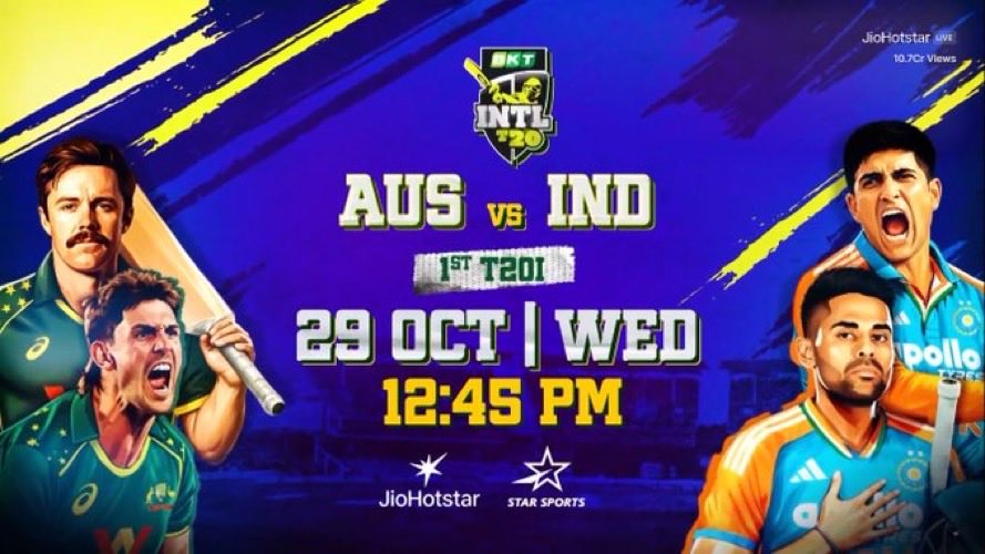 IND vs AUS 1st T20I 2025: India’s Probable Playing XI, Head-to-Head Stats, and Parthiv Patel’s Prediction