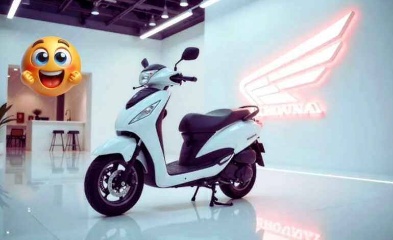Honda Activa 7G 2025 with new modern look