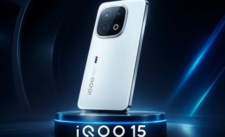 iQOO 15 2025 smartphone front view